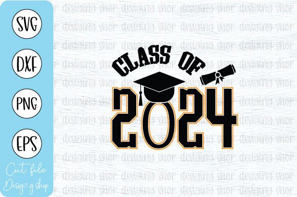A Class of 2024 SVG Design for Crafts & Graphics
