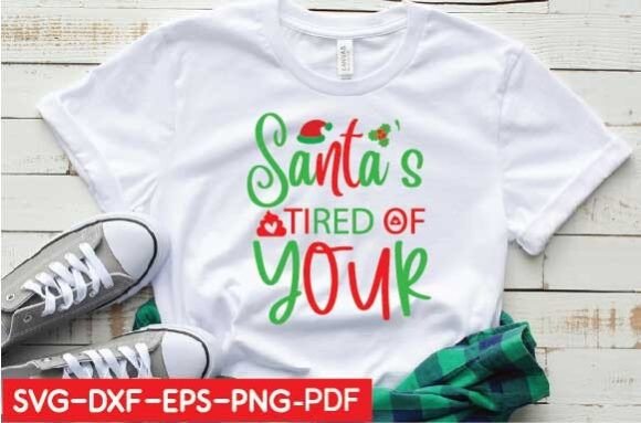 A Designer’s Review of Santa s Tired of Your Svg
