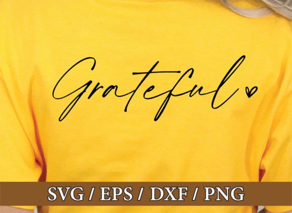 A Grateful SVG Faith Design for Easter T-Shirts & Graphics
