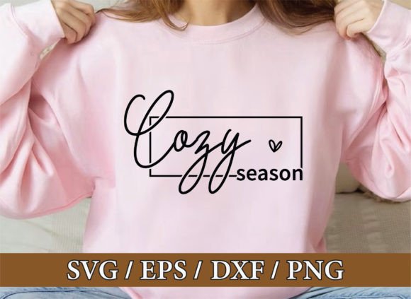 Cozy Season Graphics for Brand Identity and T-Shirt Designs