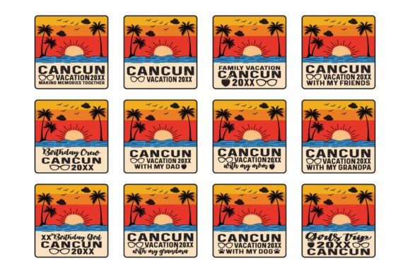 Evaluating a Cancun Summer Vacation T-Shirt Graphic for Client Use