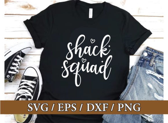 Shack Squad Valentine SVG Bundle for T-Shirt Graphics